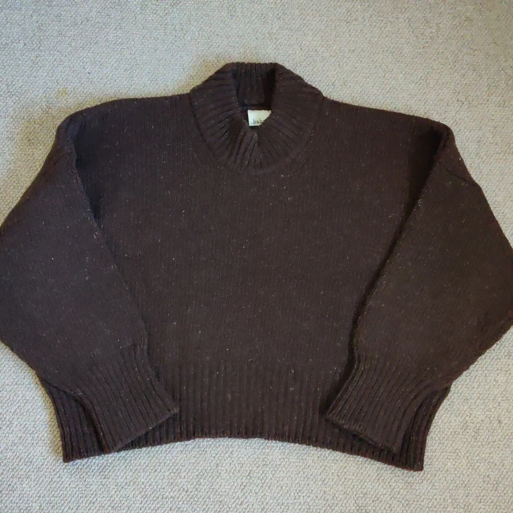 Babaa Jumper no 15 in color Earth, wool - Picture 7 of 12